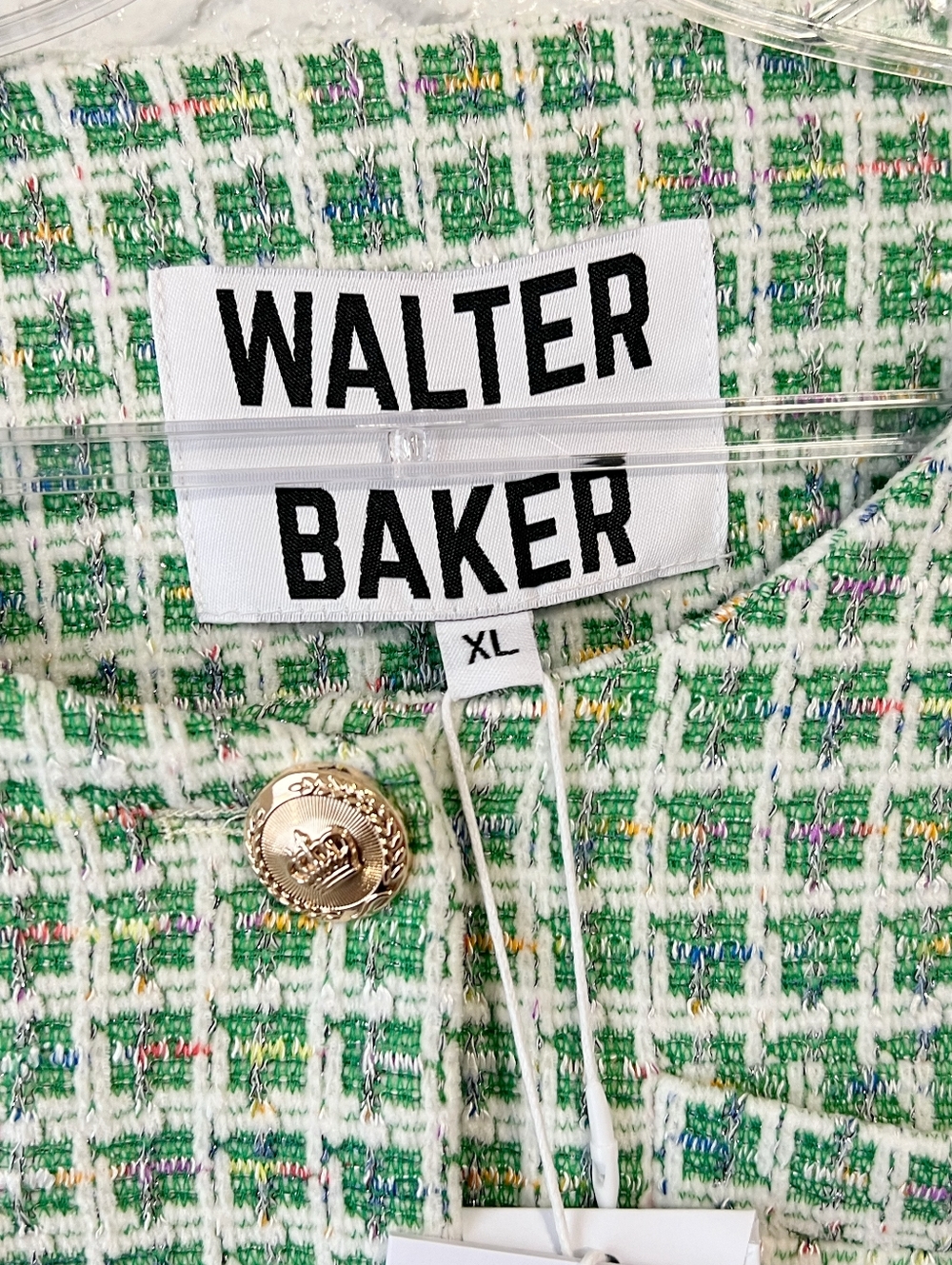 NWT Walter Baker Harmony Tweed Cropped Jacket - Picture 4 of 9